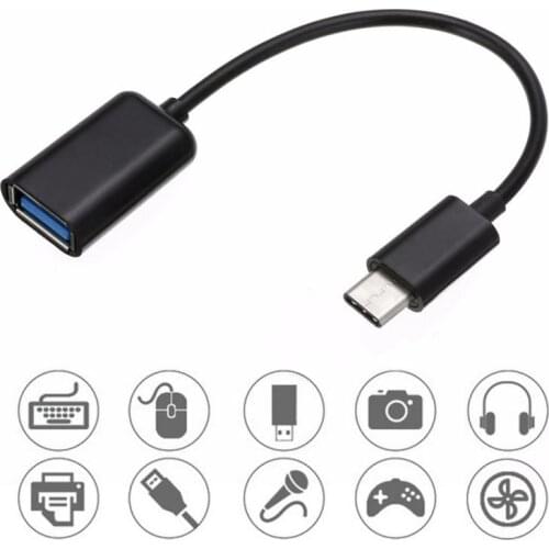 Type-C OTG Adapter Cable USB 3.1 Type C Male To USB 3.0 A Female OTG Data Cord Adapter 16CM For Xiaomi Samsung Huawei