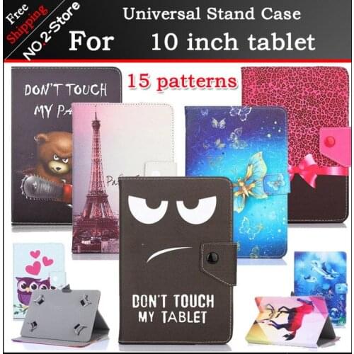 Universal cartoon stand cover case for Hi9 air 10.1inch Tablet,Protective Shell for onda X20 15 kinds of patterns+gifts