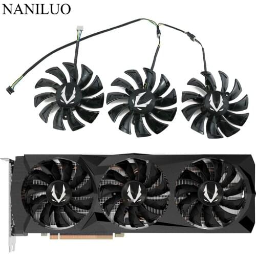 87MM RTX2080 2080Ti Graphics card cooling fan GA92S2U DC12V 0.46A 4PIN for ZOTAC GeForce RTX 2080 Ti AMP Edition Fan