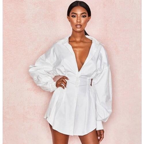 XIKOI Fashionable Shirt Dresses