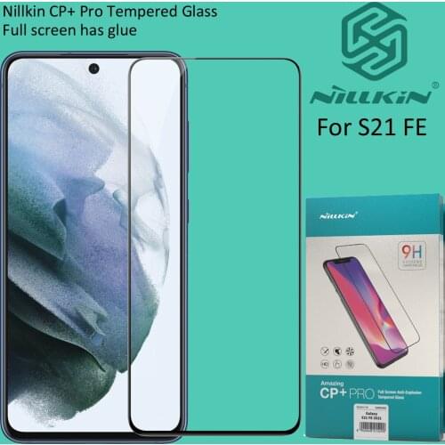 Nillkin Tempered Glass For Samsung Galaxy S21 FE Screen Guard Protective oleophobic Full glue