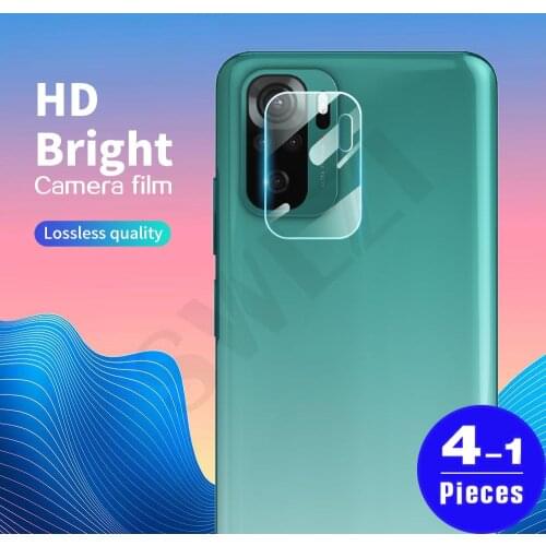 1-4Pcs 9H Camera screen protector for Redmi note 7 8 8T 9 4G 9T 9S 10 pro max 5G 10S Camera Lens protective Film Tempered Glass
