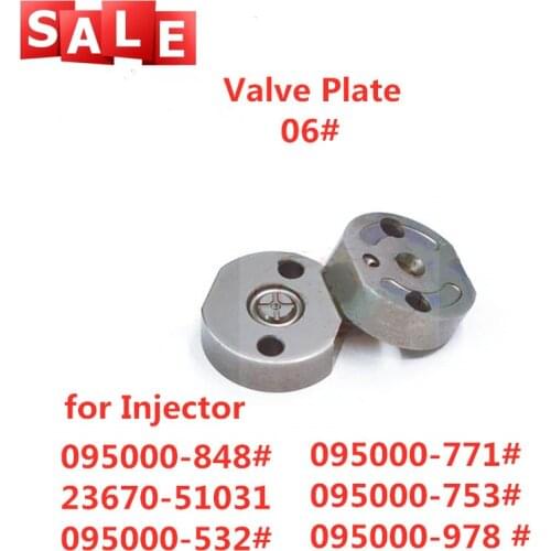 06# Control Valve Plate Fuel Injector for 095000-532# 095000-771# 095000-655# 23670-51031