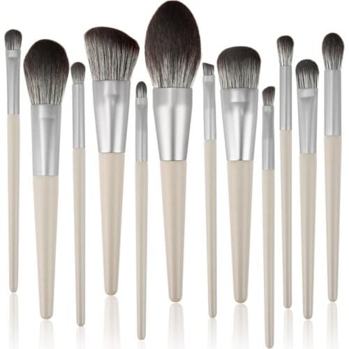 12Pcs Makeup Brushes Set Eye Shadow Foundation Powder Eyeliner Eyelash Lip Make Up Brush Cosmetic Beauty Makeup Brush Tool Kit