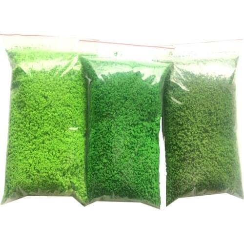 150G/LOT 2018 New Architectural Model Making Sponge MIXED GREEN Building Landscape And Model Tree Powder