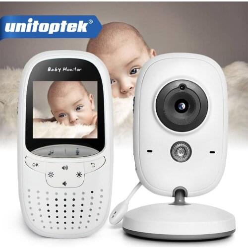 Wireless 2.0 inch Video Color Baby Monitor Security Camera Baby Nanny Intercom Night Vision Temperature Monitoring VB602
