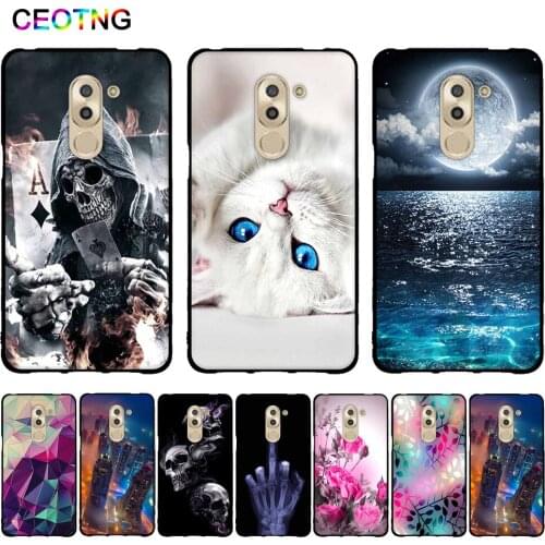 Case For Huawei Honor 6x Case Soft Silicone Back Cover for Huawei GR5 2017 Cover TPU Phone Shells For Huawei Mate 9 Lite Fundas