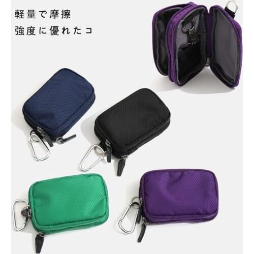 Key Case Wallet Keychain Card Holder Outdoor Lightweight Small Bag Fashion High Quality Housekeeper Keys Organizer Cash Purse