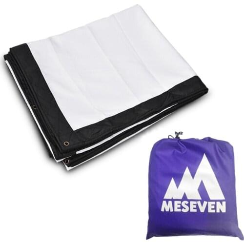 180-300 inch 16:9 Portable Outdoor Projector Screen Folding HD Movie Screen for Home Theater Office Presentation