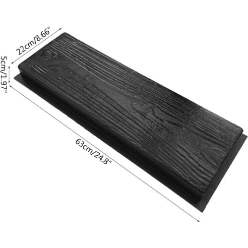 Walk Maker Concrete Mold, Imitation Wood Grain Mold Pathmate Stone Mold, Stepping Stone Molds, Garden Decor DIY Tool Retailsale