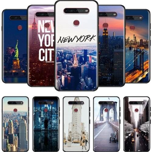 New York City For LG G8 V30 V35 V40 V50 V60 Q60 K40S K50S K41S K51S K61 K71 K22 ThinQ 5G Phone Case
