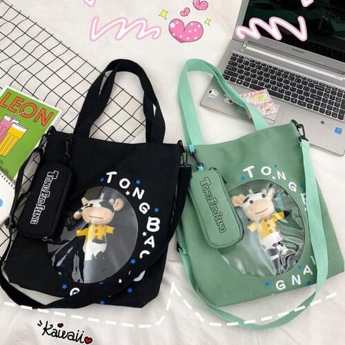 PocketCloth Totes Casual Shoulder Bag Cotton Foldable Shopping Women Eco ReusableB Shopper Bags Women Ladies Casual Shoulder Bag