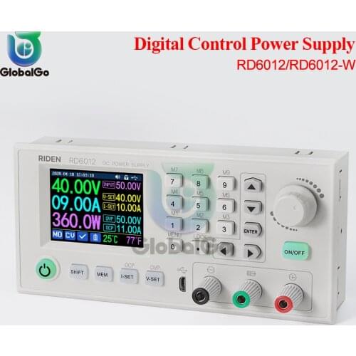 Voltage Regulators Power Supply RD6012 RD6012W CNC DC Stabilizer Source 60V Step-down Module Experimental Repair Power Switch