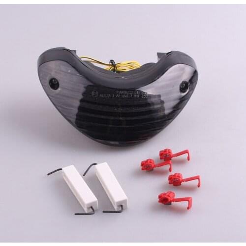 Motorcycle Integrated LED Rear Tail Brake Stop Light Turn Signal Lamp For SUZUKI SV650 99-03 & TL1000S 97-01 & TL1000R 1998-2004