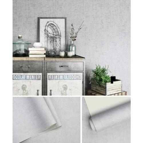 BOSTONIVY Retro Solid PVC Wallpaper for Walls 3 D Mural Wallpaper Papel De Parede 3D Wall Paper Contact-paper Papel Contact 10M