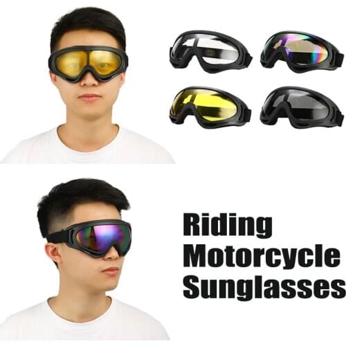 Windproof Motorcycle Eyewear Ski Outdoor Sports Cycling Goggles Tactical Protection Snowboarding Goggles Eyewear Dust-proof