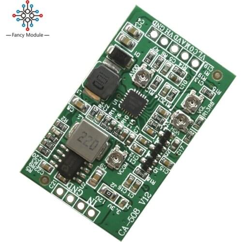 12v Boost Board Module CA-508 LCD TCON Board VGL VGH VCOM.AVDD 4 Adjustable CA 508