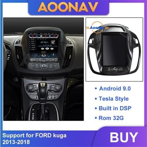 2din android car autoradio for ford kuga/escape 2013-2018 multimedia player car radio GPS navigation vertical screen MP4 player