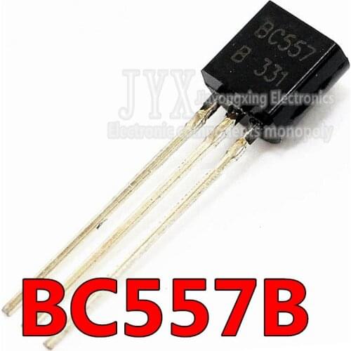 BC547B BC557B Each 50pcs all 100pcs/bag BC547 + BC557 NPN PNP Transistor TO-92 Triode Transistor