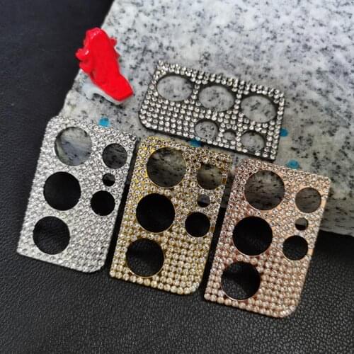 Glitter Rhinestone Camera Cover Lens Screen Protector For Samsung S1 Ultra Plus Case Bling Diamond Rear Lens Protection