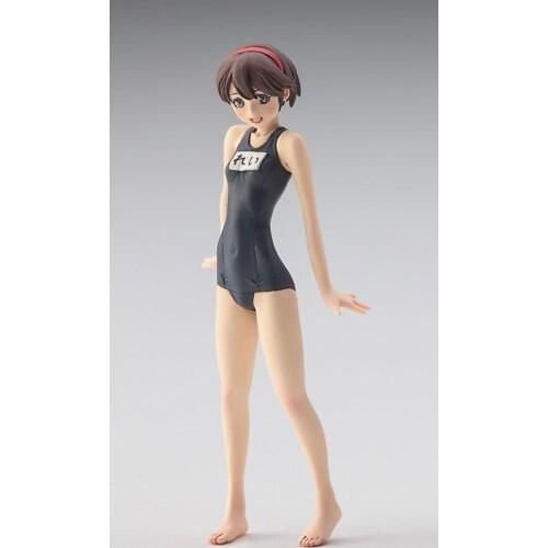 New Unassembled 1/20 80mm summer stand girl 80mm (NO BASE ) Resin Figure Unpainted Model Kit