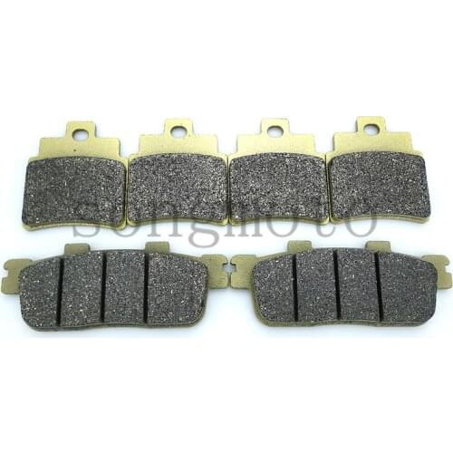 Motorcycle Front / Rear Brake Pads Sets For SYM GTS 250i Joymax 250i RV250 RV 250i GTS300 Cruisym 300 Joymax 300i