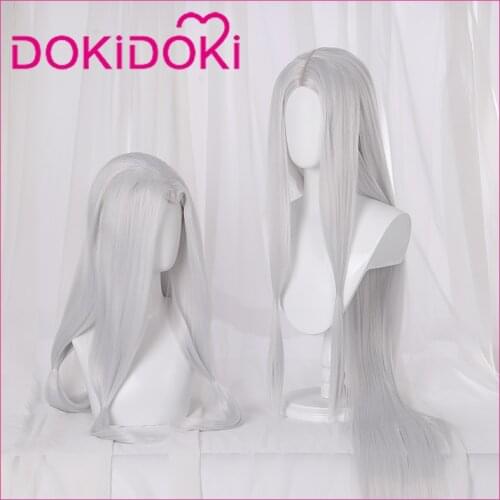 DokiDoki Demon Slayer: Kimetsu no Yaiba Cosplay Wig Older Sister Spider/ Mother Spider Demon Hair Kimetsu no Yaiba Cosplay Wig