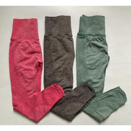 Vital Rise Seamless Sport Leggings Women Fitness Running Tights Yoga Pants High Waist Leggings With Zip Pocket Push Up Sport Gym