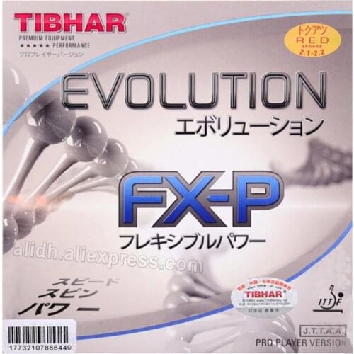 Origianl Tibhar EVOLUTION FX-P table tennis rubber table tennis rackets racquet sports fast attack loop made in Germany
