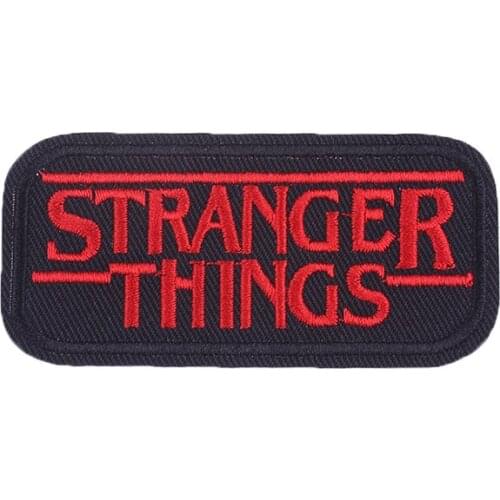 Prajna Punk Letters Patches for Clothes Hippie Black and White Stripes Iron on Appliques Clothing Stickers DIY Embroidery Badges