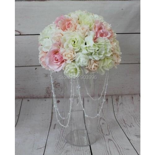 SPR 35CM wedding table flower ball artificial arch flower wall 10pcs/lot wedding table flowers centerpiece flore arrangement