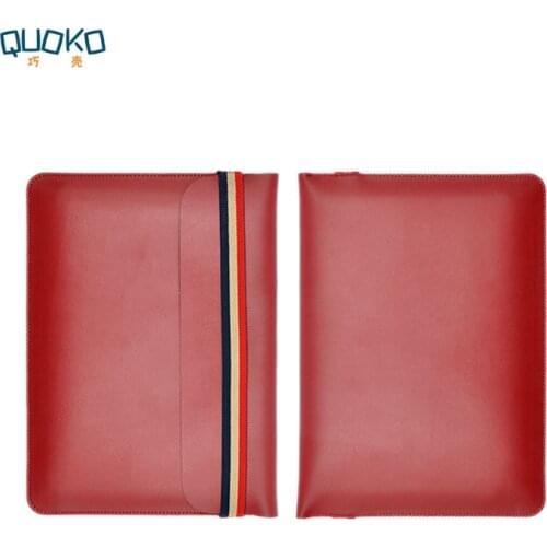 Laptop bag case Microfiber Leather Sleeve for Lenovo 2018 Thinkpad X1 Carbon Yoga 14 inch Coloured elastic band Style