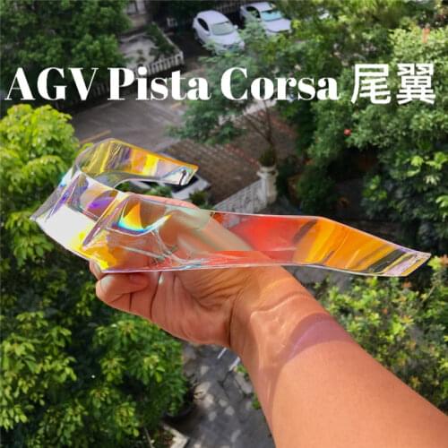 Replacement Spoiler for PISTA GP R GP RR Motorcycle Helmet Rear Big Tail Parts & Accessories for Track Use