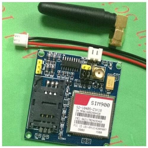 1PCS/lot SIM900 V4.0 Wireless Data Transmission Module with Antenna Cable /good quality
