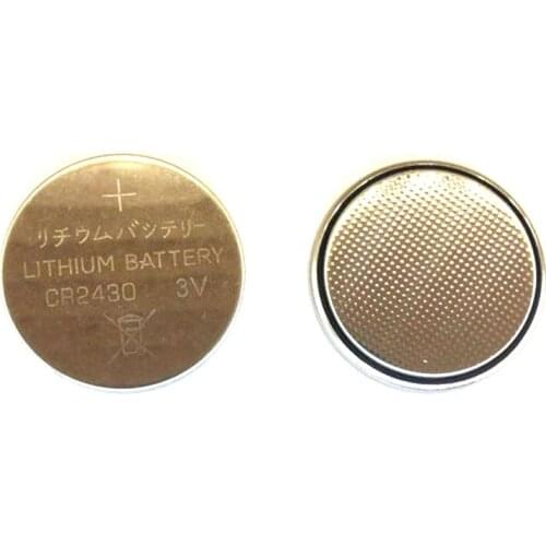 2PCS/LOT Battery CR2430 2430 3V lithium battery coin cell for remote control / electronic meter, etc. best quality