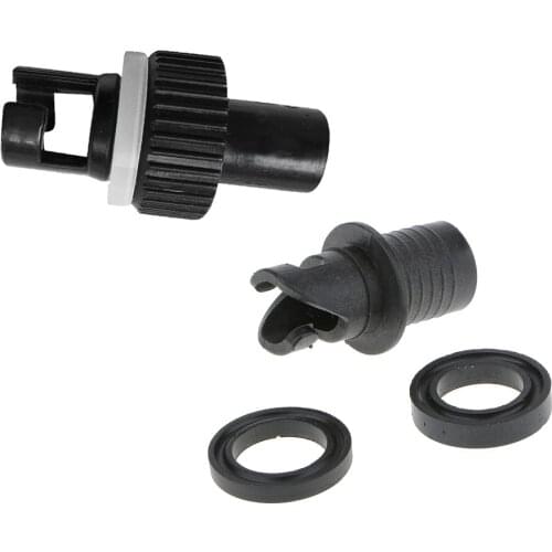 2 Pieces Durable Kayak Valve Air Pump Hose for Boat Dinghy SUP Water Raft