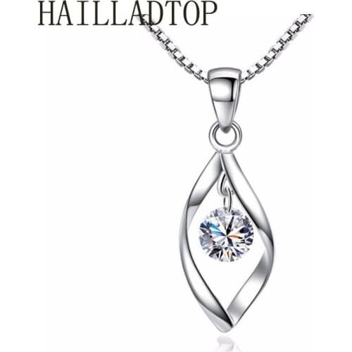 2021 Elegant Necklace For Women Crystal Jewelry For Party Wedding Pendants Jewelry Making Princess Cute Jewelry Rotary Love