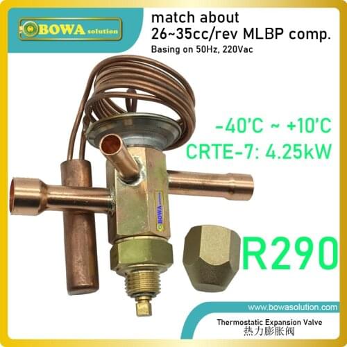 4.2kW R290 TEV/TXV/TX does not vary the temperature inside the evaporator as its name may suggest in refrigeration systems