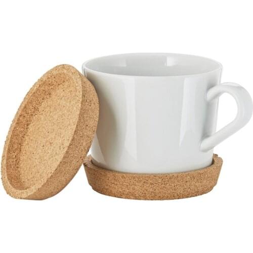 4pcs/pack Cup Mats Pads coffee cup mats household dinnerware tabletop mug mats soft wood pad kitchen tools tea cup mats