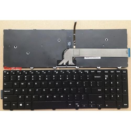 US English Keyboard for Dell Vostro15-3000 series 3546 3547 3548 3549 laptop keyboard with backlit