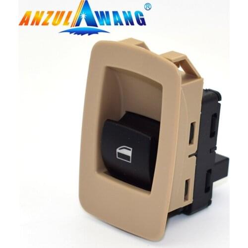 ANZULWANG Beige Window Mirror Switch Control Unit left For BMW 61316945876 E90 325i 328i 330i 335i M3