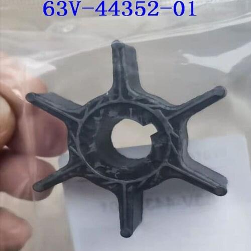 Free shipping parts water pump impeller for Yamaha outboard motor 15-63v (new model ) 15-20 HP, hidea hyfong 9.9-15HP