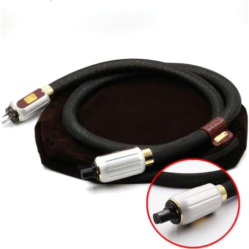 Hi-end Kharma Enigma Extreme Signature Audio AC power cable US EU power plug cord for CD Amplifier