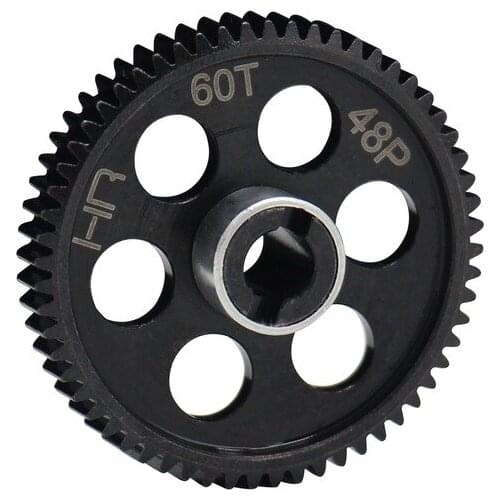 HR Steel 48 Pitch 60 Tooth Spur Gear for 1/18 scale 90054 Axial Yeti Jr SCORE and Yeti Jr Can-Am