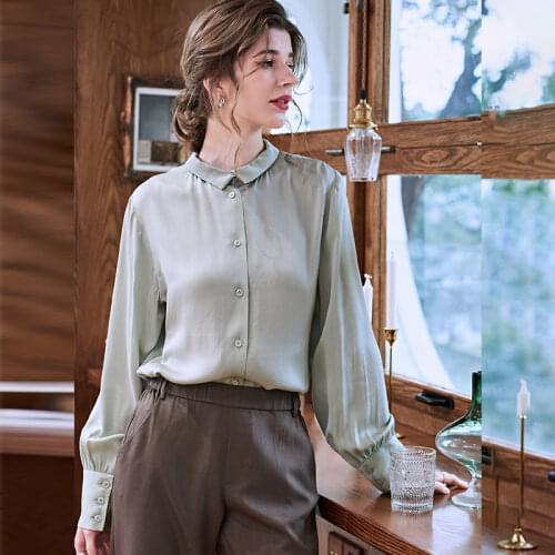 Lilashorn Womens Silk Shirts