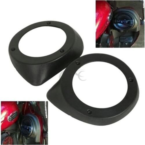 Motorcycle Vented Lower Fairing ABS 6.5" Speaker Pods For Harley Touring Electra Street Glide 1997-2014