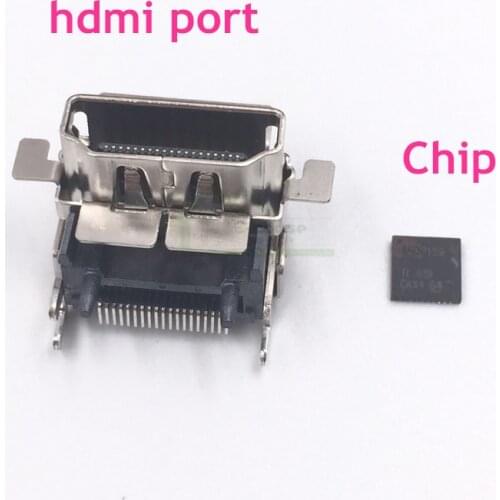 Original New for Xbox one Slim HDMI-compatible Connector Port replacement HDMI-compatible IC Chip for Xbox ONE S Repair