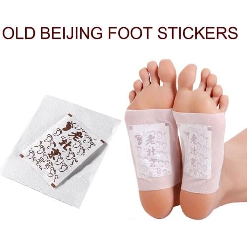 Detox Foot Patch Pad Natural Plant Herbal Toxin Removal Weight Loss Slimming Detoxify Health Foot Care Relax Body Help Sleep