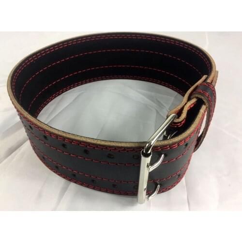 Genuine Leather Pro Weight lifting Belt Gym Fitness Squat Training Stabilizing Lower Back Support Weightlifting for Men Women