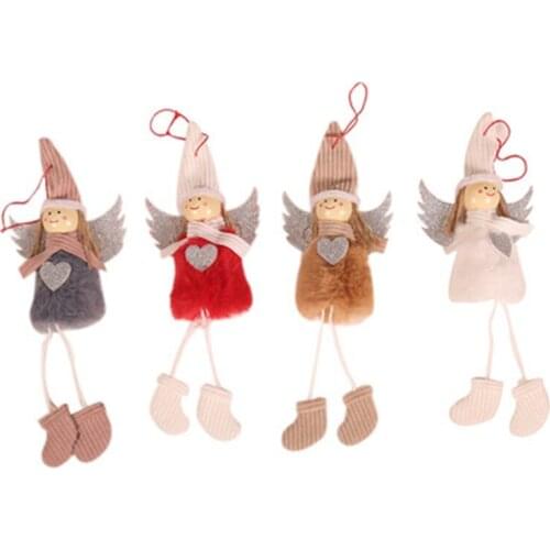 Christmas Elf Angel Doll Merry Christmas Decorations for Home CristmasOrnament Xmas Gift Navidad 2021 Natal Happy New Year 2022